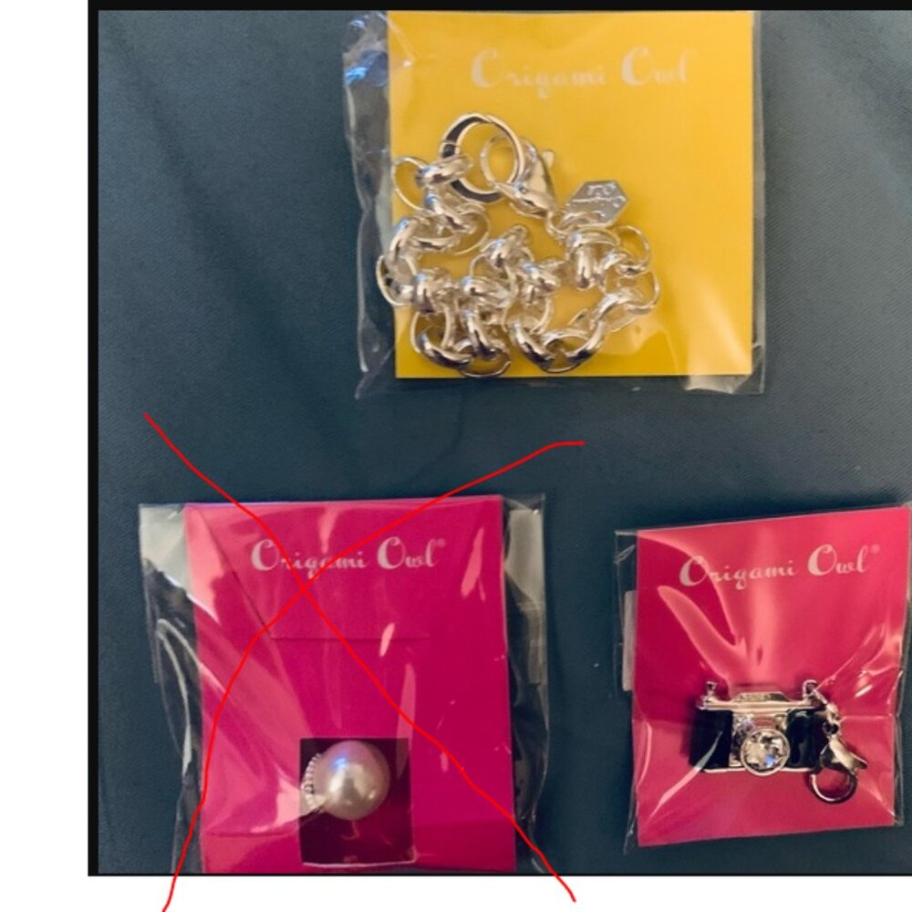OrigamiOwl Dangle Bracelet w/ Camera